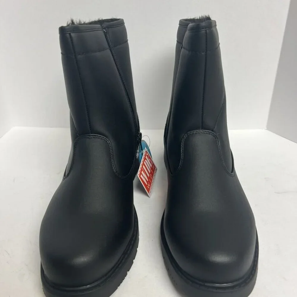 Tundra Mens Abe Snow Boot Black Size 11W